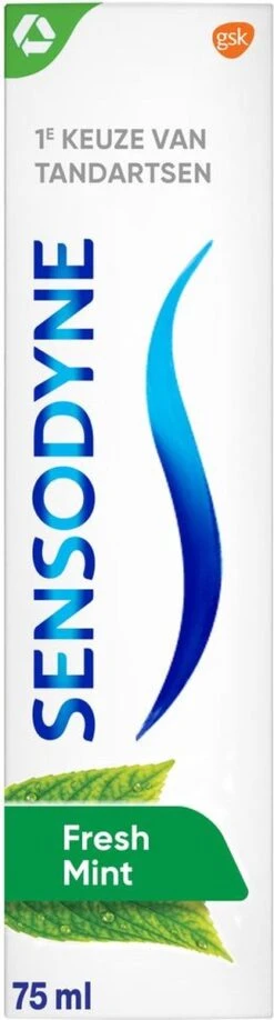 Sensodyne Freshmint Tandpasta Voor Gevoelige Tanden 2x 75 Ml -Gillette Winkel 323x1200 2