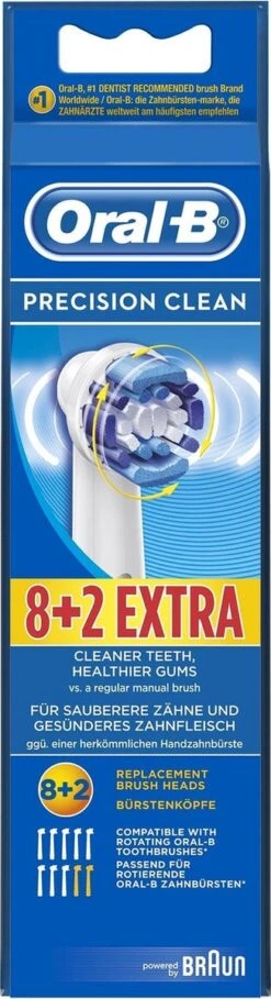 Oral B Oral-B Precison Clean Opzetborstels - 8 +2 Stuks 31 Oral B Oral-B Precison Clean Opzetborstels - 8 +2 Stuks -Gillette Winkel 326x1200 4