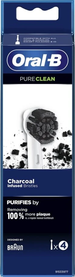 Oral B Oral-B Pure Clean Opzetborstel - 4 Stuks 12 Oral B Oral-B Pure Clean Opzetborstel - 4 Stuks -Gillette Winkel 327x1200 12