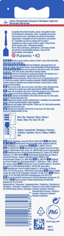 Oral B Oral-B Kids Opzetborstels Met Marvel Spider-Man-figuren, 4 Stuks -Gillette Winkel 327x1200 13