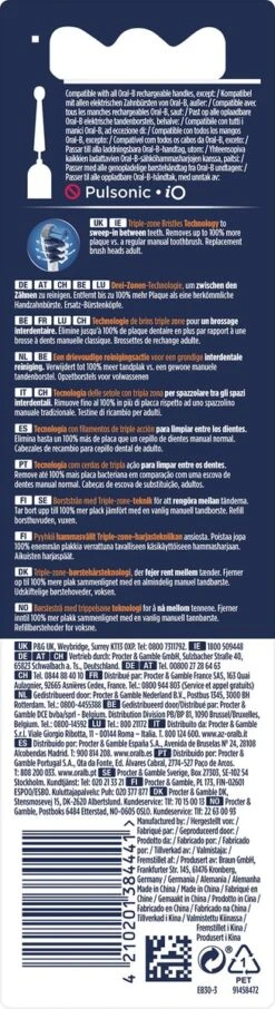 Oral B ORAL-B - Tandenborstel Trizone EB30 - Verp. 3st. - 80217891 -Gillette Winkel 327x1200 17