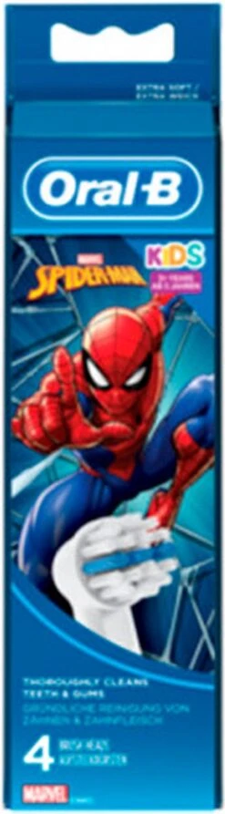 Oral B Oral-B - Kids Spiderman - 4 Stuks -Gillette Winkel 332x1200 2