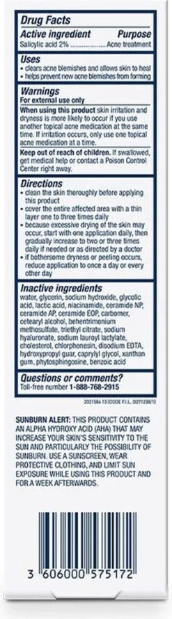 CeraVe Acne Control Gel AHA/BHA Acne Gel, Salicylic Acid Acne Treatment 11 CeraVe Acne Control Gel AHA/BHA Acne Gel, Salicylic Acid Acne Treatment -Gillette Winkel 333x1200 3