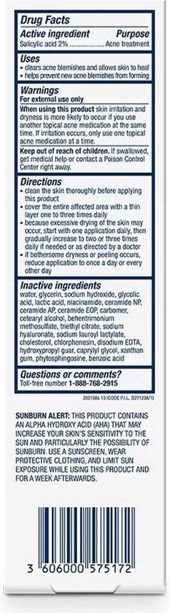 CeraVe Acne Control Gel AHA/BHA Acne Gel, Salicylic Acid Acne Treatment 5 CeraVe Acne Control Gel AHA/BHA Acne Gel, Salicylic Acid Acne Treatment - Afbeelding 3