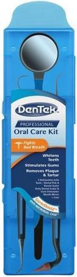 Dentek Tandartshaakje - Inclusief Mondspiegel En Tandvleesmassager -Gillette Winkel 334x1200