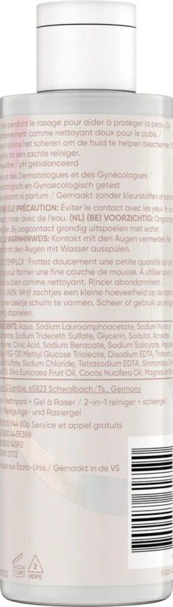 Gillette Venus Satin Care Voor Schaamhaar - 2-In-1 Reiniger + Scheergel - 190 Ml 15 Gillette Venus Satin Care Voor Schaamhaar - 2-In-1 Reiniger + Scheergel - 190 Ml -Gillette Winkel 344x1200 6