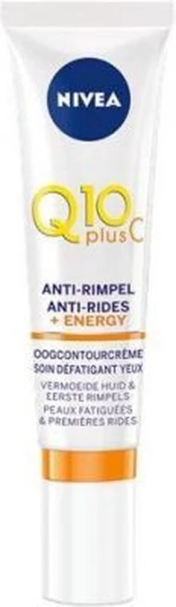 NIVEA Q10plusC Anti-Rimpel +Energy Oogcontourcrème -Gillette Winkel 348x1200 4