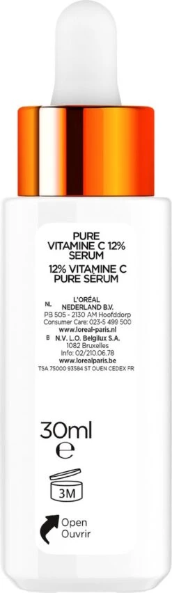 L'Oréal RevitaliftClinical Pure Vitamine C 12% Serum 30 Ml -Gillette Winkel 348x1200 5