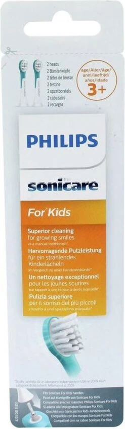 Philips Sonicare For Kids Compact HX6032/33 - Opzetborstel - 2 Stuks - Groen -Gillette Winkel 350x1200 2