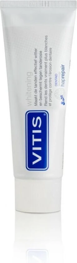 Vitis Whitening Tandpasta 4 Pack -Gillette Winkel 351x1200