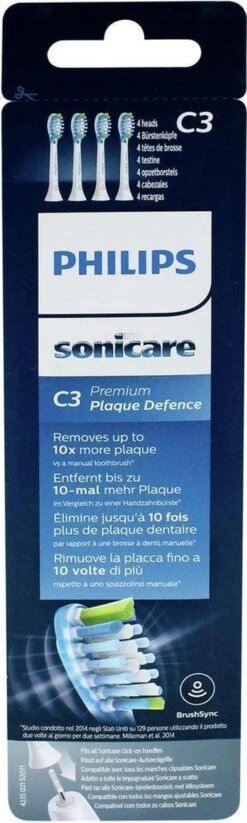 Philips Sonicare C3 Premium Plaque Defense HX9044/17 - Opzetborstel - 4 Stuks 21 Philips Sonicare C3 Premium Plaque Defense HX9044/17 - Opzetborstel - 4 Stuks -Gillette Winkel 360x1200