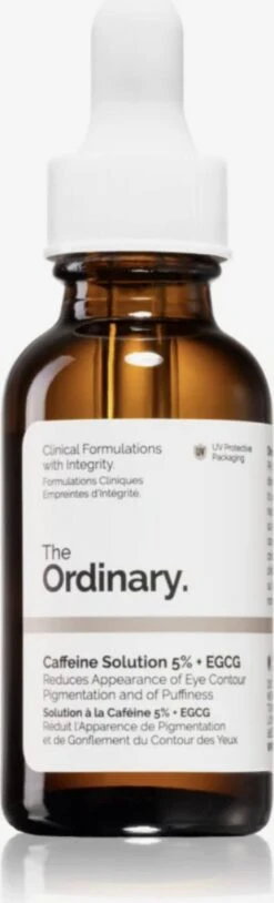The Ordinary's Caffeine Solution 5% + EGCG - Vermindert Wallen - Verminder Donkere Kringen - Serum - 30 Ml