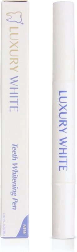 Luxury White- Whitening Pen -Thuis Tanden Bleken - 100% Veilig - Geen Peroxide -Gillette Winkel 368x1200