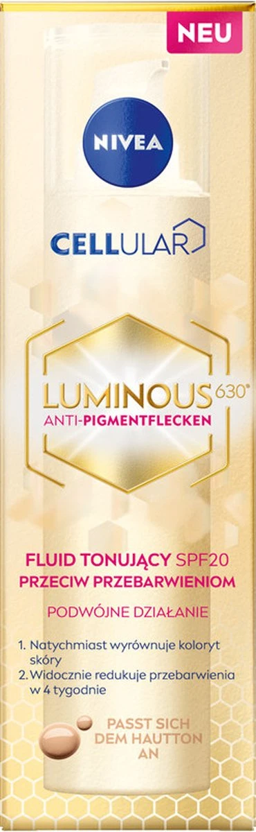 NIVEA Cellular Luminous Anti-pigmentvlekken 4005900884152 Gezichtsserum 40 Ml Vrouwen 13 NIVEA Cellular Luminous Anti-pigmentvlekken 4005900884152 Gezichtsserum 40 Ml Vrouwen - Afbeelding 11