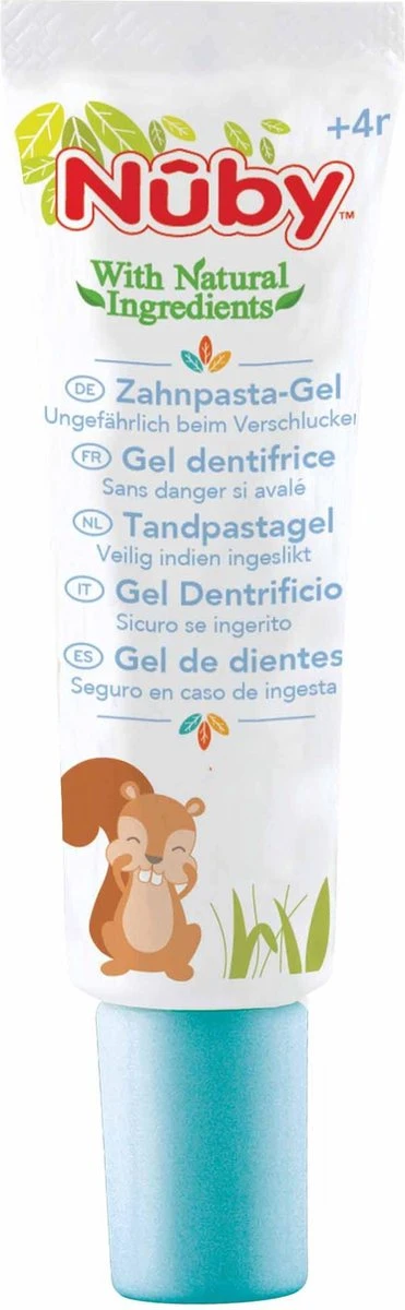 Nûby - Tandpasta Gel Voor Baby & Vingertandenborsteltje - 20g - 4m+ 5 Nûby - Tandpasta Gel Voor Baby & Vingertandenborsteltje - 20g - 4m+ - Afbeelding 3