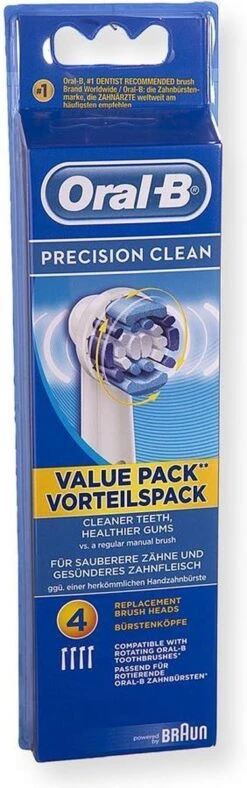 Oral B Oral-B Precision Clean Opzetborstels - 4 Stuks 33 Oral B Oral-B Precision Clean Opzetborstels - 4 Stuks -Gillette Winkel 376x1200