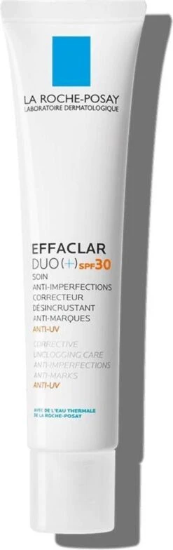 La Roche-Posay Effaclar DUO[+] Dagcrème SPF30 - 40ml - Vette, Acnegevoelige Huid