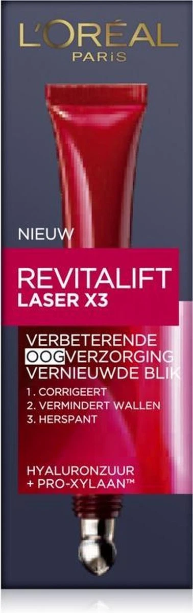 L’Oréal Paris Revitalift Laser Eye Oogcrème - 15 Ml 9 L’Oréal Paris Revitalift Laser Eye Oogcrème - 15 Ml - Afbeelding 7