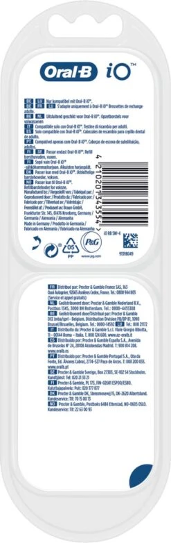 Oral B Oral-B IO Gentle Care Opzetborstels Wit 4 Stuks 21 Oral B Oral-B IO Gentle Care Opzetborstels Wit 4 Stuks -Gillette Winkel 379x1200