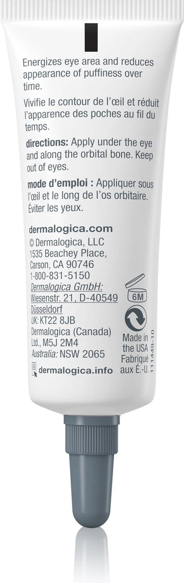 Dermalogica - Awaken Peptide Eye Gel - Revitaliserend - Hydraterend 10 Dermalogica - Awaken Peptide Eye Gel - Revitaliserend - Hydraterend - Afbeelding 8