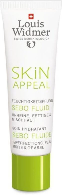 Louis Widmer Dagcrème Skin Appeal Sebo Fluid Zonder Parfum