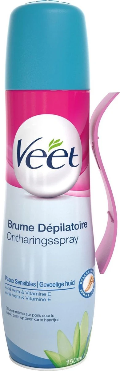 Veet - Ontharingsspray - Gevoelige Huid - 2 X 150 Ml 5 Veet - Ontharingsspray - Gevoelige Huid - 2 X 150 Ml - Afbeelding 3