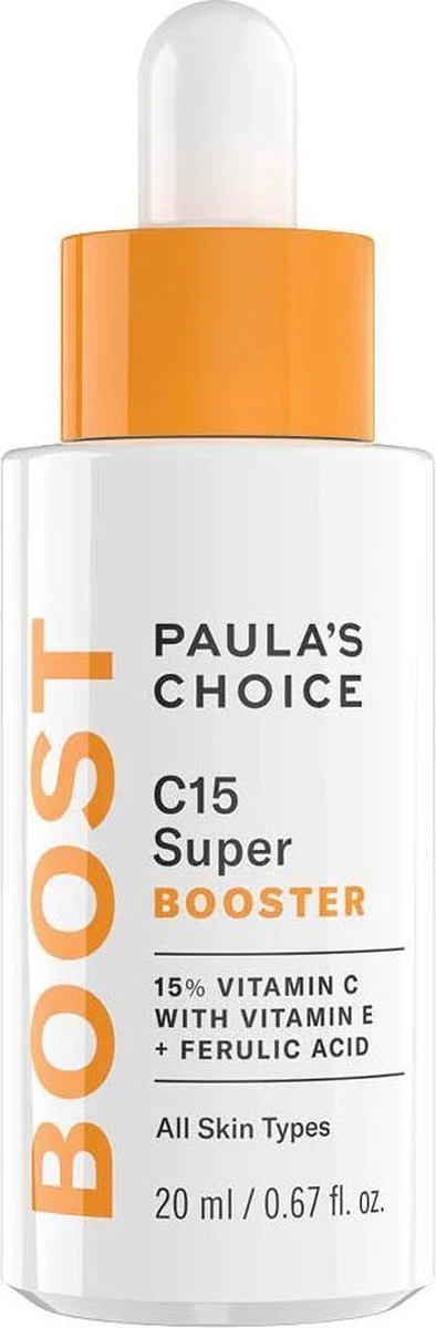 Paula's Choice C15 Super BOOSTER - Vitamine C Serum - Alle Huidtypen - 20 Ml 3 Paula's Choice C15 Super BOOSTER - Vitamine C Serum - Alle Huidtypen - 20 Ml