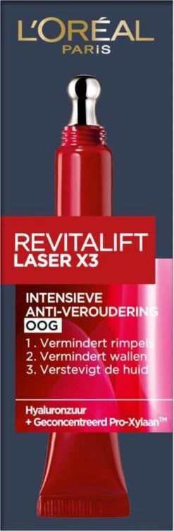 L’Oréal Paris Revitalift Laser Eye Oogcrème - 15 Ml 24 L’Oréal Paris Revitalift Laser Eye Oogcrème - 15 Ml -Gillette Winkel 394x1200 3