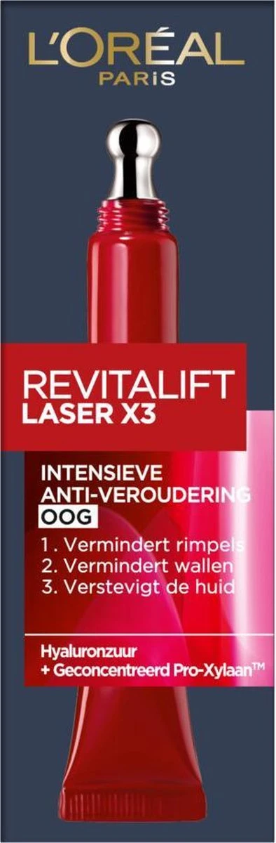 L’Oréal Paris Revitalift Laser Eye Oogcrème - 15 Ml 5 L’Oréal Paris Revitalift Laser Eye Oogcrème - 15 Ml - Afbeelding 3