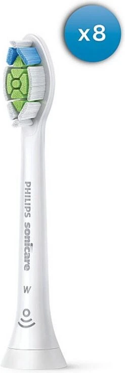 Philips Sonicare W2 Optimal White HX6068/12 - Opzetborstels - 8 Stuks -Gillette Winkel 403x1200