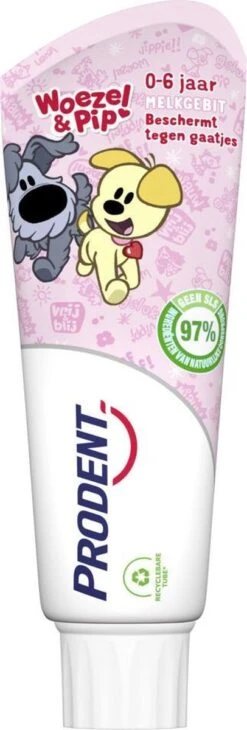 Prodent Kids 0-6 Jaar Woezel & Pip Tandpasta - 12 X 75 Ml - Voordeelverpakking -Gillette Winkel 406x1200 2