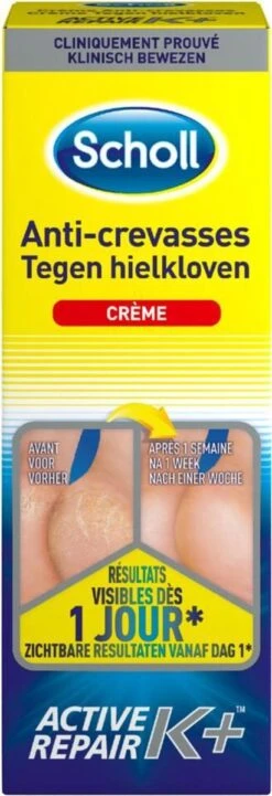 Scholl Klovenzalf - K+ Creme - Voor Hielkloven En Ruwe, Droge Huid 17 Scholl Klovenzalf - K+ Creme - Voor Hielkloven En Ruwe, Droge Huid -Gillette Winkel 411x1200 2