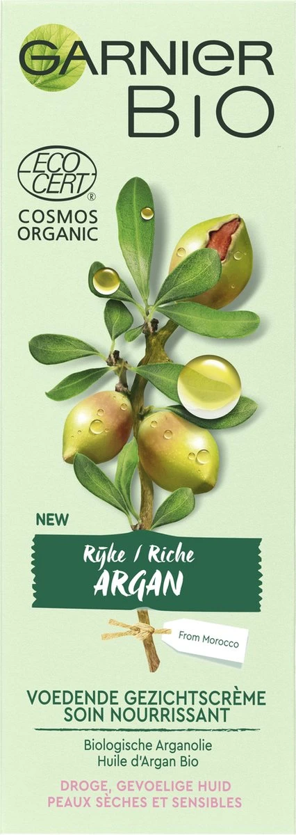 Garnier Bio Dagcrème -50 Ml - Droge En Gevoelige Huid - Rijke Argan 13 Garnier Bio Dagcrème -50 Ml - Droge En Gevoelige Huid - Rijke Argan - Afbeelding 11