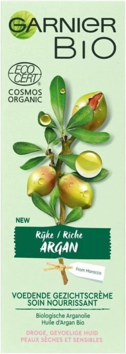 Garnier Bio Dagcrème -50 Ml - Droge En Gevoelige Huid - Rijke Argan 21 Garnier Bio Dagcrème -50 Ml - Droge En Gevoelige Huid - Rijke Argan -Gillette Winkel 429x1200 2
