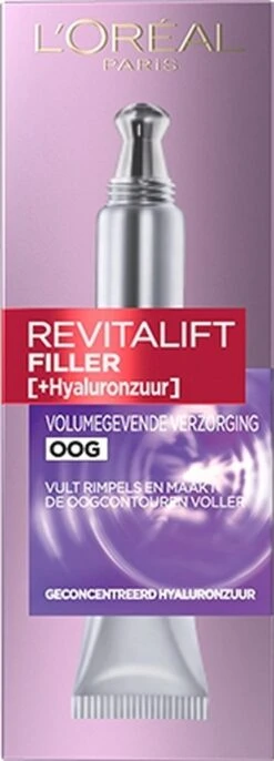 L’Oréal Paris Revitalift Filler Oogcrème - 15 Ml -Gillette Winkel 432x1200