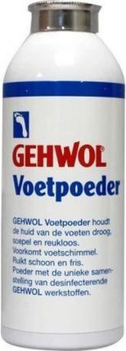 Gehwol Voetpoeder - Bij Zweetvoeten - Voetverzorging - 100gr -Gillette Winkel 434x1200 1
