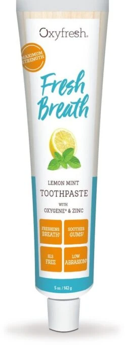 Oxyfresh Lemon Mint Tandpasta - 150 Ml -Gillette Winkel 435x1200