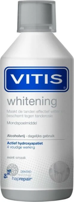 3x Vitis Whitening Mondwater 500 Ml -Gillette Winkel 441x1200