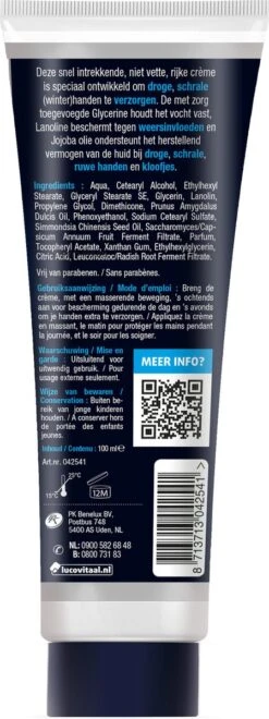 Lucovitaal - Winterhanden Balsem - 100 Milliliter - Handcrème -Gillette Winkel 449x1200 3