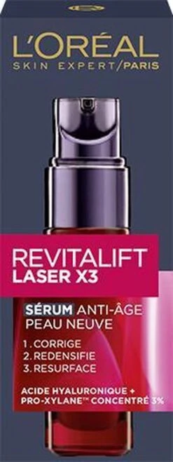 L’Oréal Paris RevitaLift Rejuvenating Serum Laser X3 - 30ml -Gillette Winkel 450x1200