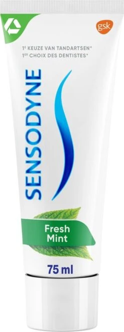 Sensodyne Freshmint Tandpasta Voor Gevoelige Tanden 2x 75 Ml -Gillette Winkel 451x1200 1