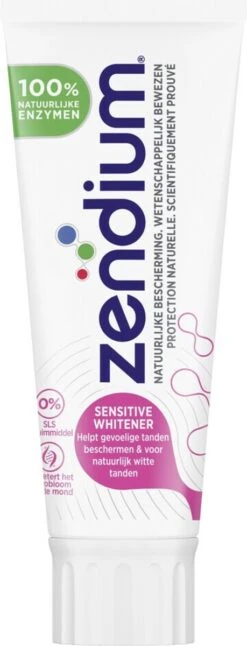 Zendium Sensitive Whitening Tandpasta - 12 X 75 Ml - Voordeelverpakking -Gillette Winkel 459x1200 2