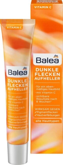 Balea Donkere Vlekken Bleekmiddel Vitamine C 50 Ml - DM - Zichtbare Resultaten - Gezichtsverzorging - Huidverzorging - Skin-care