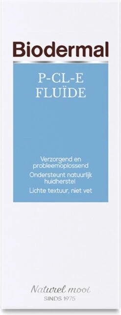Biodermal P-CL-E Fluïde - Dagcreme - En Nachtcrème Met Glycerine - Tube 50ml 11 Biodermal P-CL-E Fluïde - Dagcreme - En Nachtcrème Met Glycerine - Tube 50ml -Gillette Winkel 461x1200 3