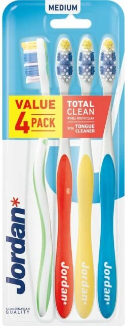 Jordan - Total Clean Tandenborstels Medium - 4 Stuks -Gillette Winkel 462x1200 1