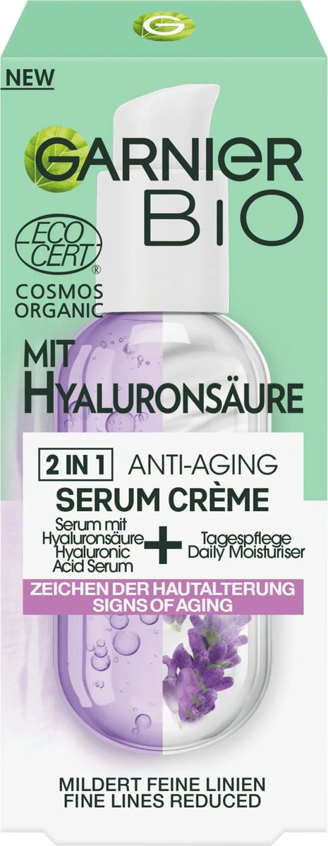 Garnier Bio Anti-Aging Serum Cream Met Hyaluronzuur - 50 Ml 12 Garnier Bio Anti-Aging Serum Cream Met Hyaluronzuur - 50 Ml - Afbeelding 10