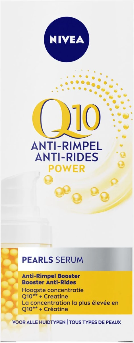 NIVEA Q10POWER Anti-Rimpel Replenishing Pearls - 30 Ml - Serum 4 NIVEA Q10POWER Anti-Rimpel Replenishing Pearls - 30 Ml - Serum - Afbeelding 2