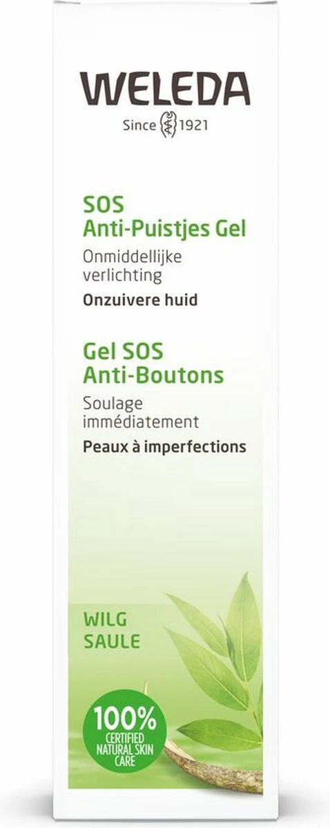 Weleda Wilg SOS Anti-Puistjes Gel 4 Weleda Wilg SOS Anti-Puistjes Gel - Afbeelding 2