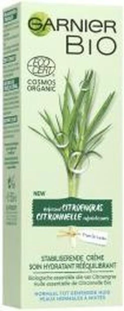 Garnier Bio Dagcrème - 50 Ml - Normale Tot Gemengde Huid - Verfrissend Citroengras -Gillette Winkel 480x1200