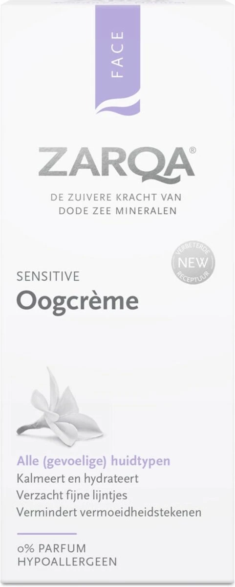 Zarqa Oogcreme Sensitive 15 Ml 3 Zarqa Oogcreme Sensitive 15 Ml